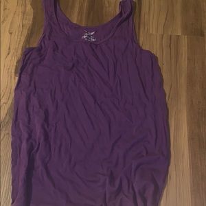 Purple tank